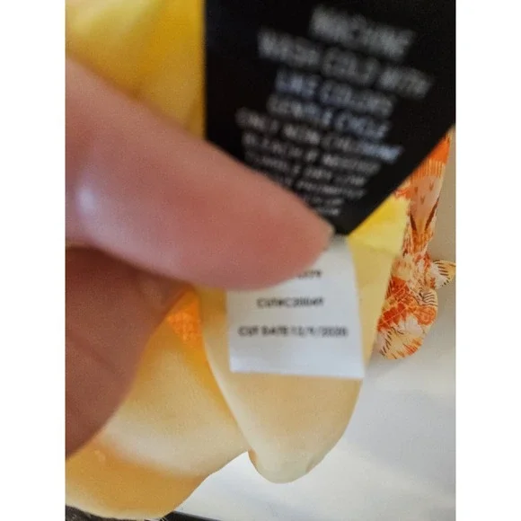 Torrid Top 00 M/L Ikat Babydoll Smocked Boho Ruffle Western Patchwork Earthy - Picture 11 of 16